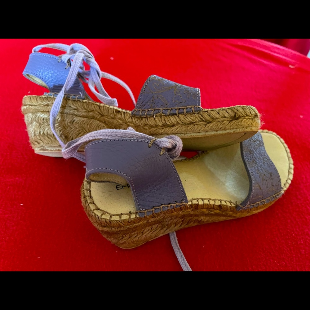 Eric Michael Wedge Espadrille Sandals